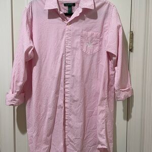 Ralph Lauren Pink Casual Button Down. 2 available